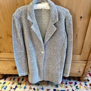Eileen Fisher terry blazer XL
